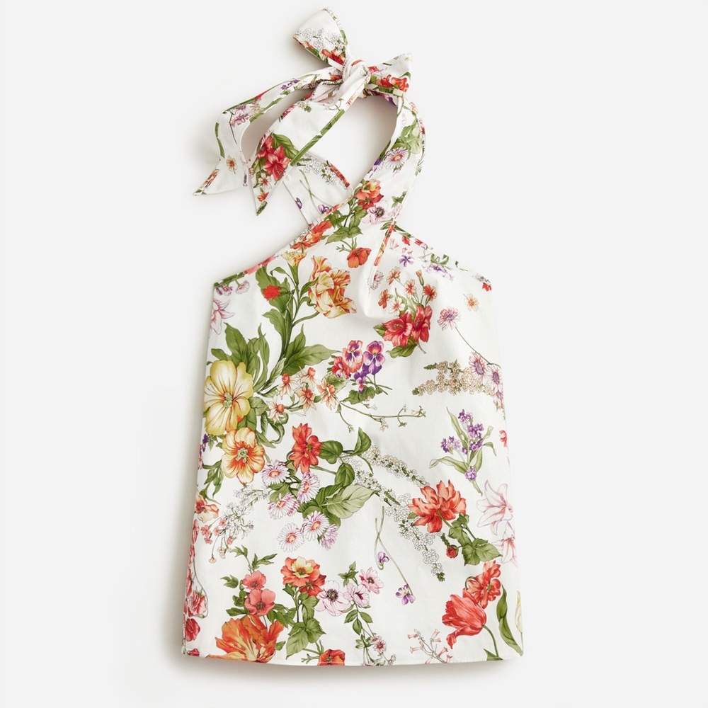 J.Crew Halter Top in Ratti Tropical Floral